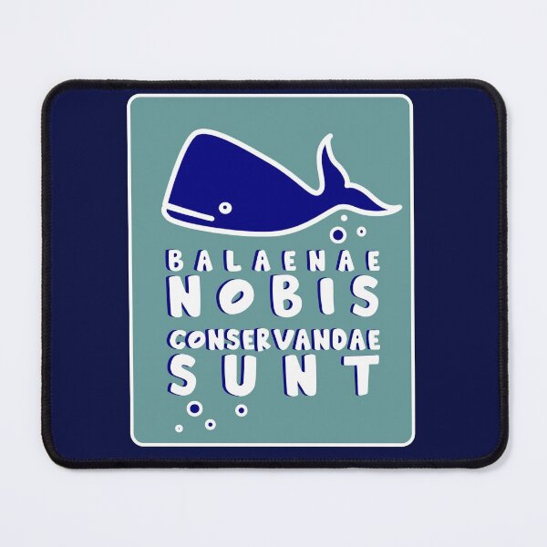 Item preview, SAVE THE WHALES    -in Latin  designed and sold by sandpiperstudio.
