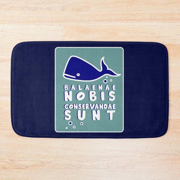 Item preview, SAVE THE WHALES    -in Latin  designed and sold by sandpiperstudio.