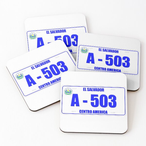 Item preview, Plate Area 503 designed and sold by Salvatienda.