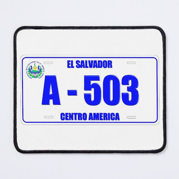 Item preview, Plate Area 503 designed and sold by Salvatienda.