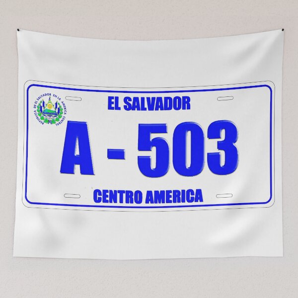 Item preview, Plate Area 503 designed and sold by Salvatienda.