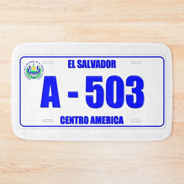 Item preview, Plate Area 503 designed and sold by Salvatienda.