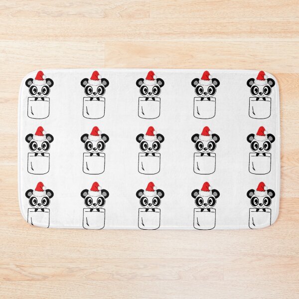 Item preview, CHRISTMAS BABY PANDA IN POCKET designed and sold by SamiJanelle.