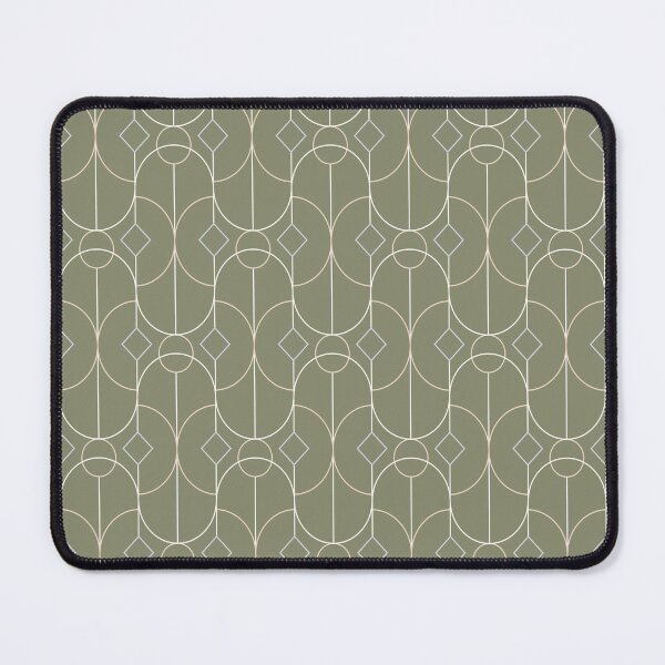Item preview, Contemporary Bowed Symmetry in Sage Green designed and sold by simplydesignart.