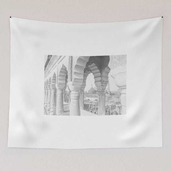 Item preview, Bara Imambara, Lucknow, India - Black & White #1 designed and sold by ywphotos.