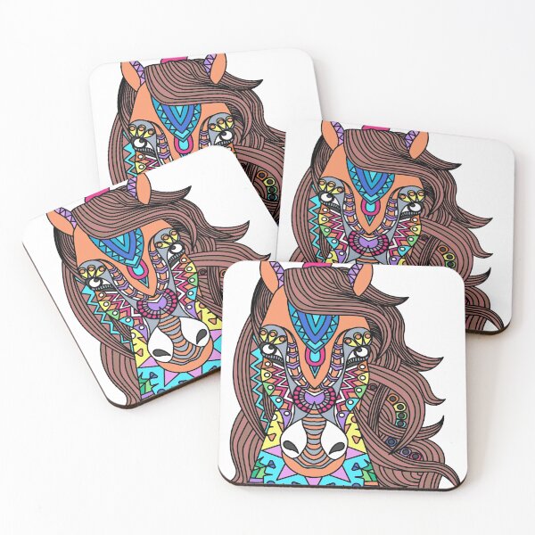 Item preview, Unicorn mandala of colors designed and sold by THE MNM.