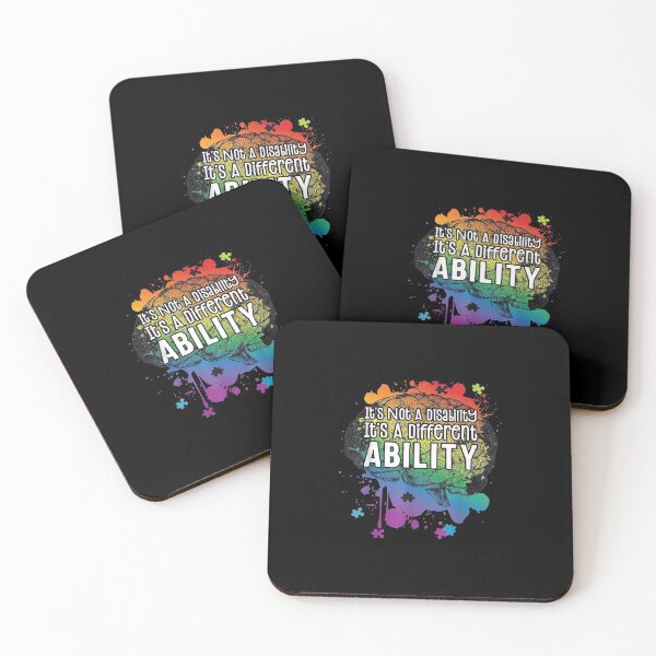 Item preview, Not A Disability A Different Ability Autism Awareness Cute designed and sold by AdolphSauer.