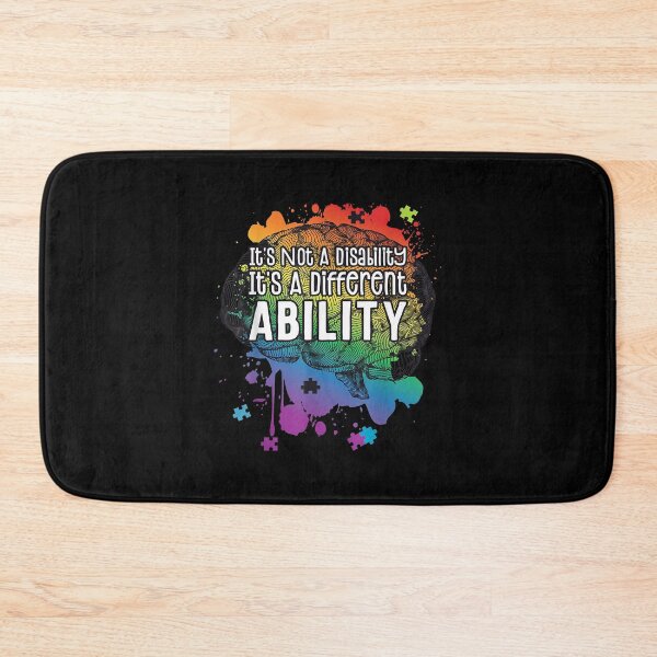 Item preview, Not A Disability A Different Ability Autism Awareness Cute designed and sold by AdolphSauer.