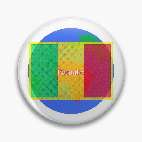 Item preview, Bamako, Republic of Mali designed and sold by assortedtees.
