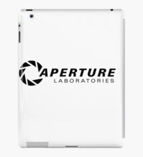 Portal Aperture Wissenschaft Logo iPad-Hülle & Klebefolie