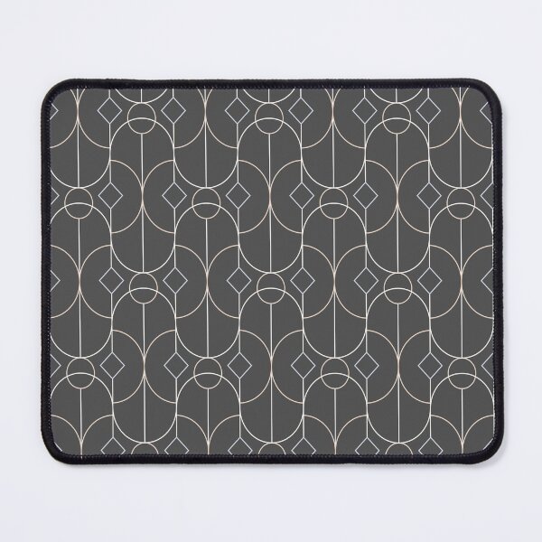 Item preview, Contemporary Bowed Symmetry in Charcoal Grey designed and sold by simplydesignart.