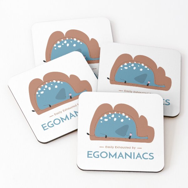 Item preview, Easily Exhausted by Egomaniacs designed and sold by SweetLouiseTees.