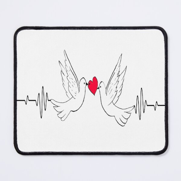Item preview, Love Dove Heartbeat designed and sold by Dwayne Hamilton.