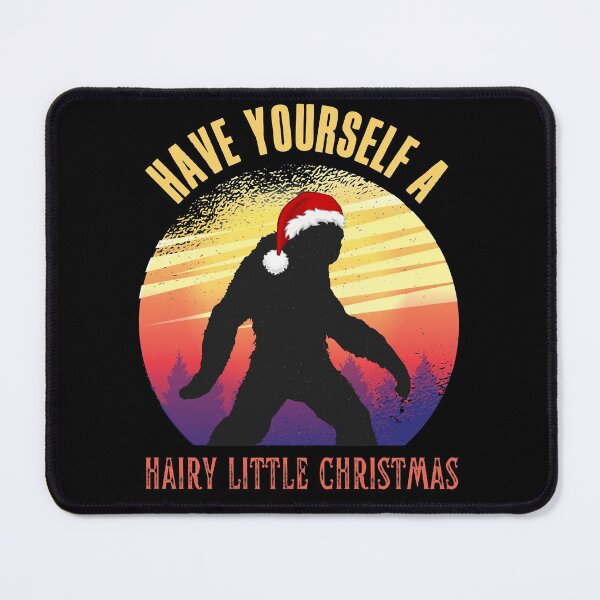 Item preview, Have yourself a hairy little christmas! Funny | sarcastic Bigfoot Christmas design! designed and sold by HROC.