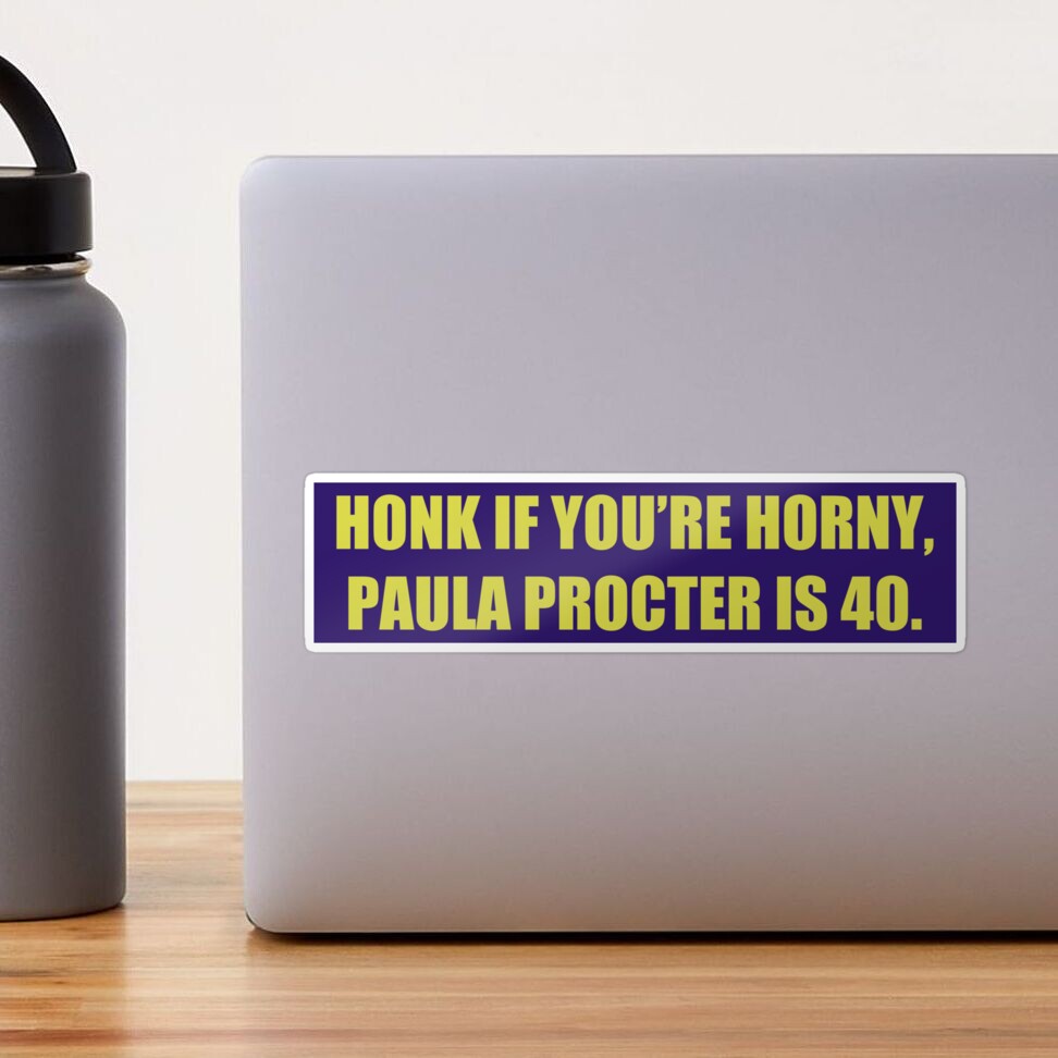 Paula Procter is 40 Sticker