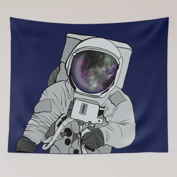 Item preview, Astronaut Facing the Universe designed and sold by EmyBeeDesigns.