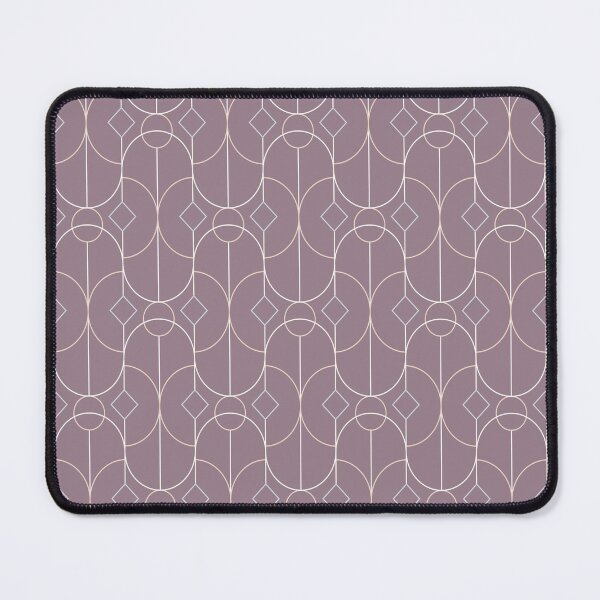 Item preview, Contemporary Bowed Symmetry in Musk Mauve designed and sold by simplydesignart.