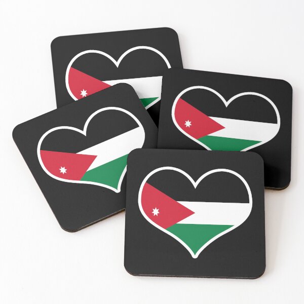 Item preview, Jordan Flag Heart designed and sold by PKHalford.