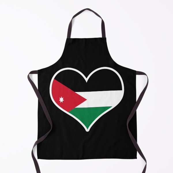 Item preview, Jordan Flag Heart designed and sold by PKHalford.