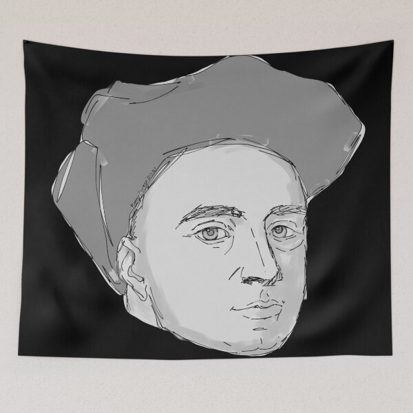 Item preview, George Berkeley illustration designed and sold by KennyLucky.