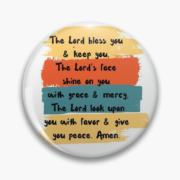 Item preview, The Lord bless you and keep you... designed and sold by CheekyGrace.