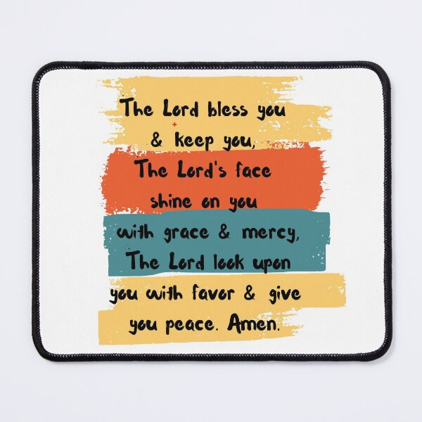 Item preview, The Lord bless you and keep you... designed and sold by CheekyGrace.