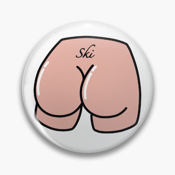 Item preview, Ski Bum Tramp Stamp designed and sold by SkiBumArt.