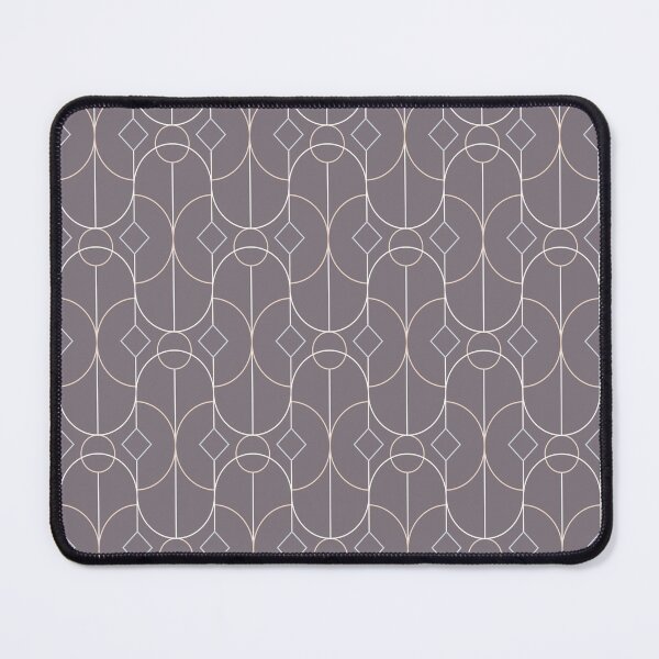 Item preview, Contemporary Bowed Symmetry in Aubergine designed and sold by simplydesignart.
