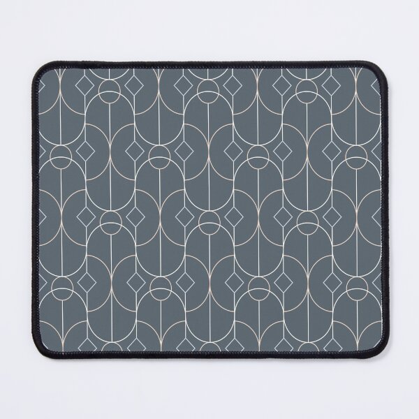 Item preview, Contemporary Bowed Symmetry in Peninsula Blue designed and sold by simplydesignart.