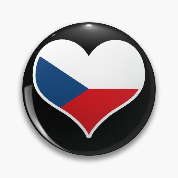 Item preview, Czech Republic Flag Heart designed and sold by PKHalford.