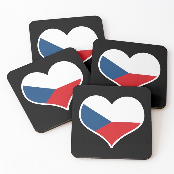 Item preview, Czech Republic Flag Heart designed and sold by PKHalford.