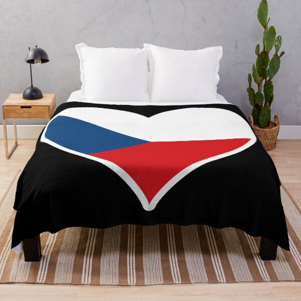 Item preview, Czech Republic Flag Heart designed and sold by PKHalford.