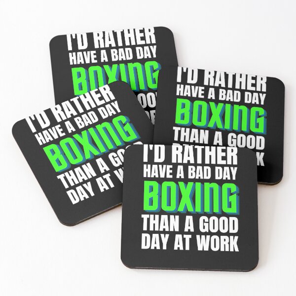 Item preview, I'd Rather Have a Bad Day Boxing designed and sold by Crafty-Mornings.