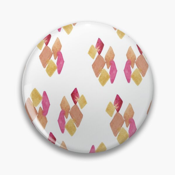 Item preview, Pink, Yellow, and Orange Watercolor Diamond Pattern designed and sold by Brittany Shinehouse.