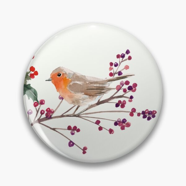 Item preview, Watercolor Robin  designed and sold by junkydotcom.
