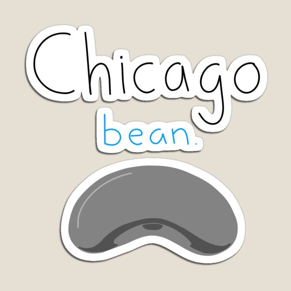 Chicago Bean Magnet for Sale by carolinemartin6