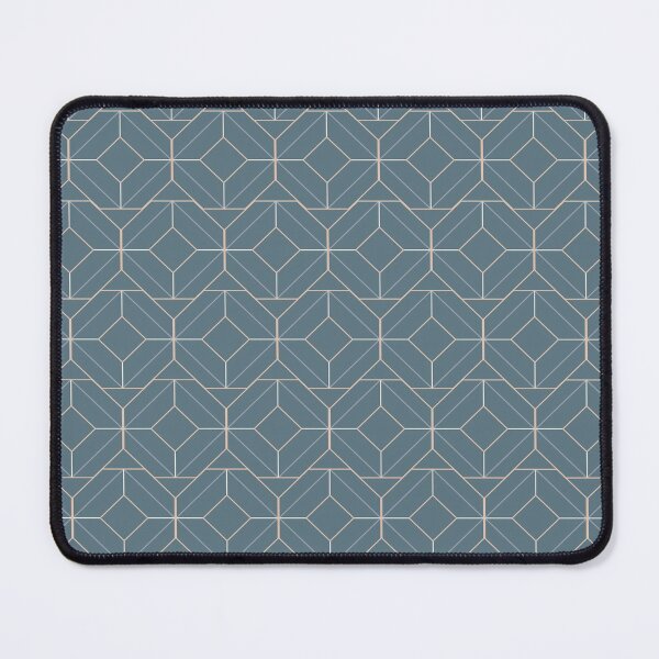 Item preview, Minimalist Geometric Diamond Shapes in Teal designed and sold by simplydesignart.