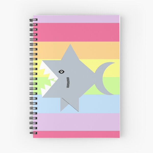 Item preview, Tiburón de bandera del orgullo LGBTQ + designed and sold by Day10Machine.