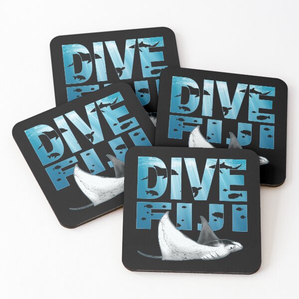 Item preview, Manta Rays Fiji designed and sold by NicGrayGraphic.