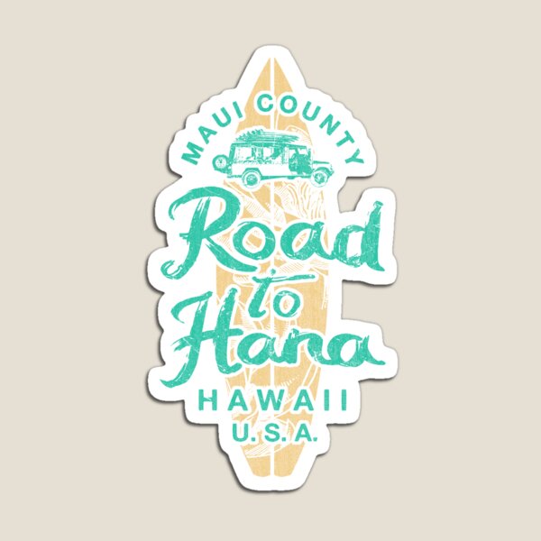 Item preview, Hawaii The Road to Hana Maui Hawaiian Vintage designed and sold by IronEcho.