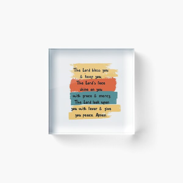 Item preview, The Lord bless you and keep you... designed and sold by CheekyGrace.