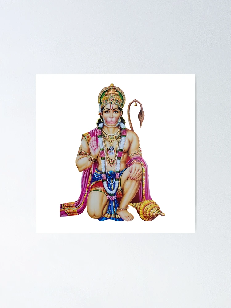 Hanuman Clipart in Impressionistic Art Style: Vector & 4K – IMAGELLA