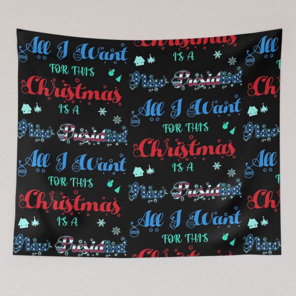 Item preview, All I Want For This Chritmas Is A New President designed and sold by sumananya.