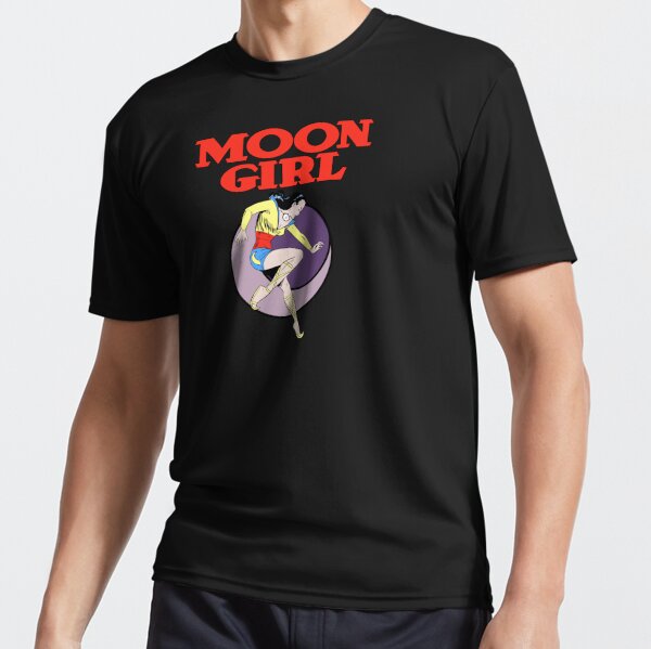 Moon Girl - Retro Superhero of the Golden Age Active T-Shirt