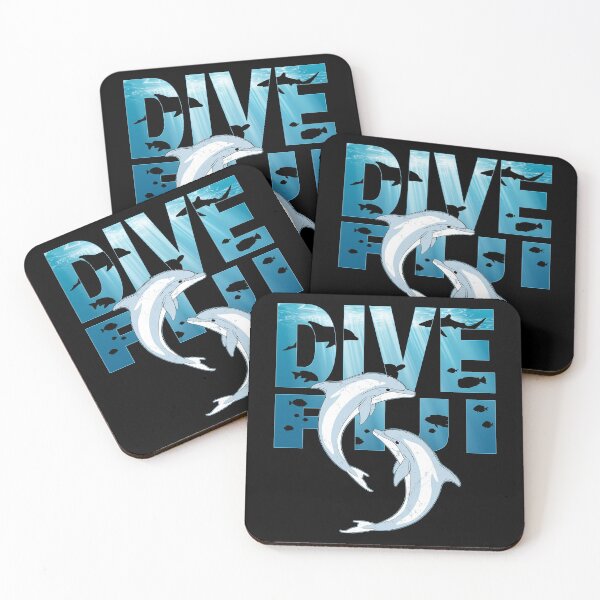 Item preview, Dolphins Fiji designed and sold by NicGrayGraphic.