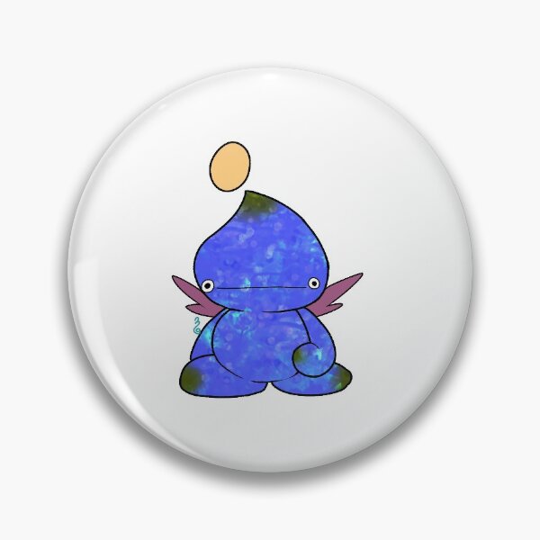 Item preview, Sonic Chao Whaleface (normal choa, Blue shiny colour) designed and sold by Mud-36.