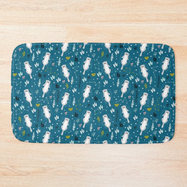Item preview, Otter Diamond Navy designed and sold by JaskolArt.