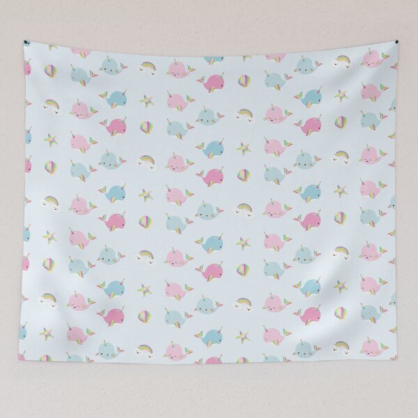 Item preview, Rainbow Narwhal Unicorn Under The Sea Best Friends Blushing Animals designed and sold by Simplyy  Unique.