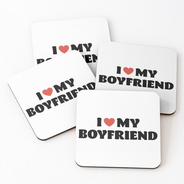 Item preview, I Love My Boyfriend designed and sold by walepave.