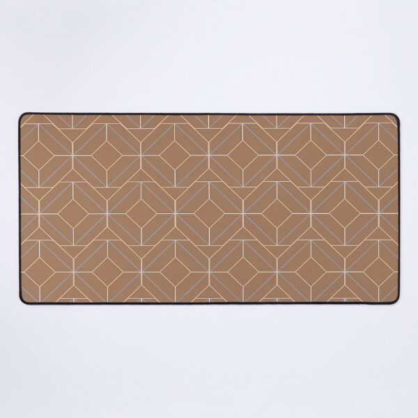 Item preview, Minimalist Geometric Diamond Shapes in Cinnamon designed and sold by simplydesignart.